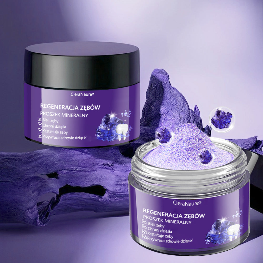 🦷🦷CleraNature® Proszek Mineralny do Odnowy Zębów🔮