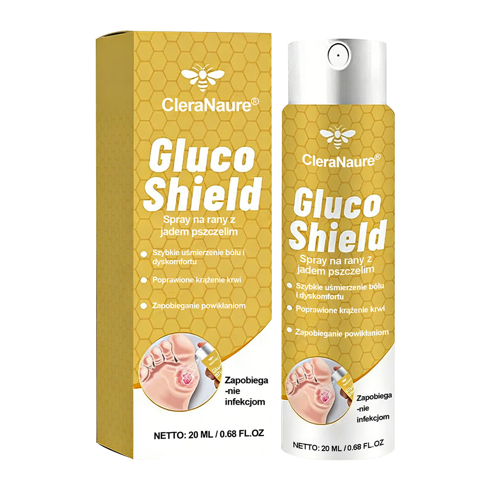 CleraNaure® GlucoShield Spray na rany z jadem pszczelim
