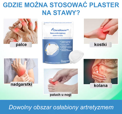 CleraNaure® nanojehličková náplast na klouby
