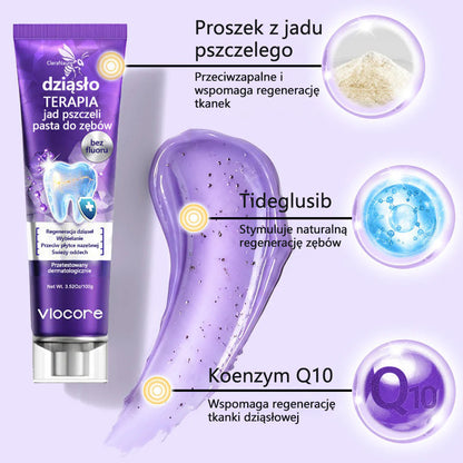 CleraNaure® VioCore Pszczeli Jad Kuracja Dentystyczna Pasta do Zębów