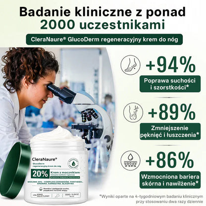 CleraNaure®GlucoDerm Regenerujący krem do stóp