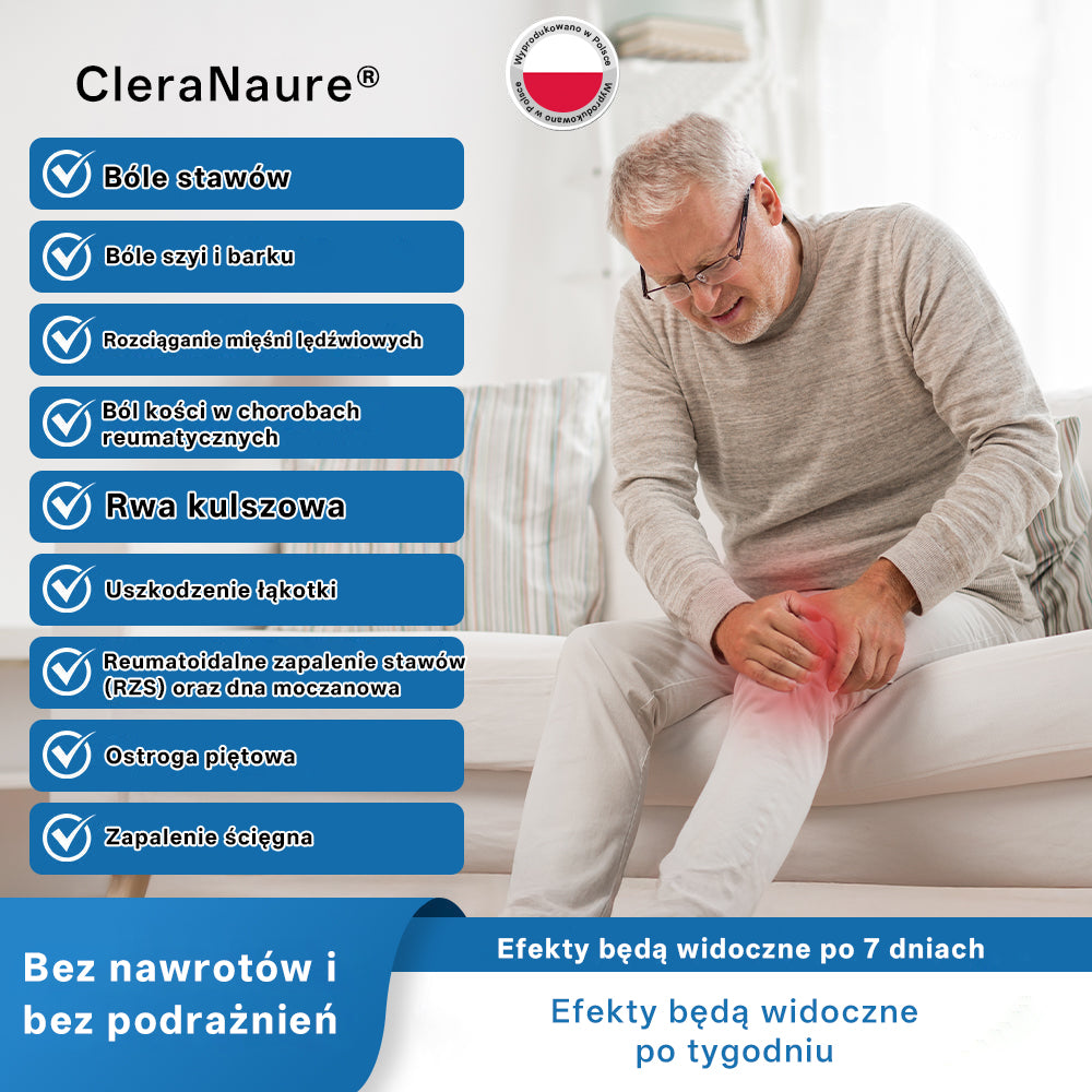 🥇 CleraNaure® BPC-157 Krem do Leczenia Stawów🦴 Leczy Artretyzm, Neuropatię, Reumatyzm, Urazy Sportowe i Więcej✨