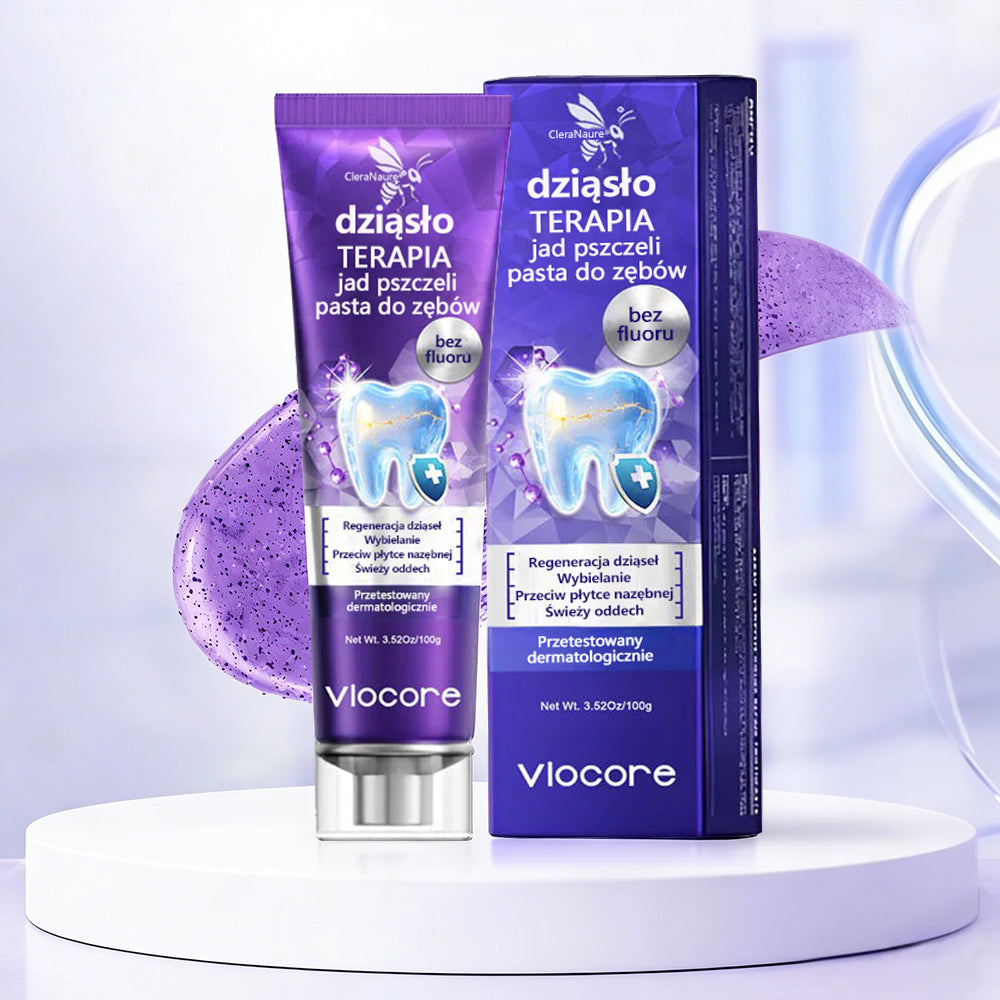 CleraNaure® VioCore Pszczeli Jad Kuracja Dentystyczna Pasta do Zębów