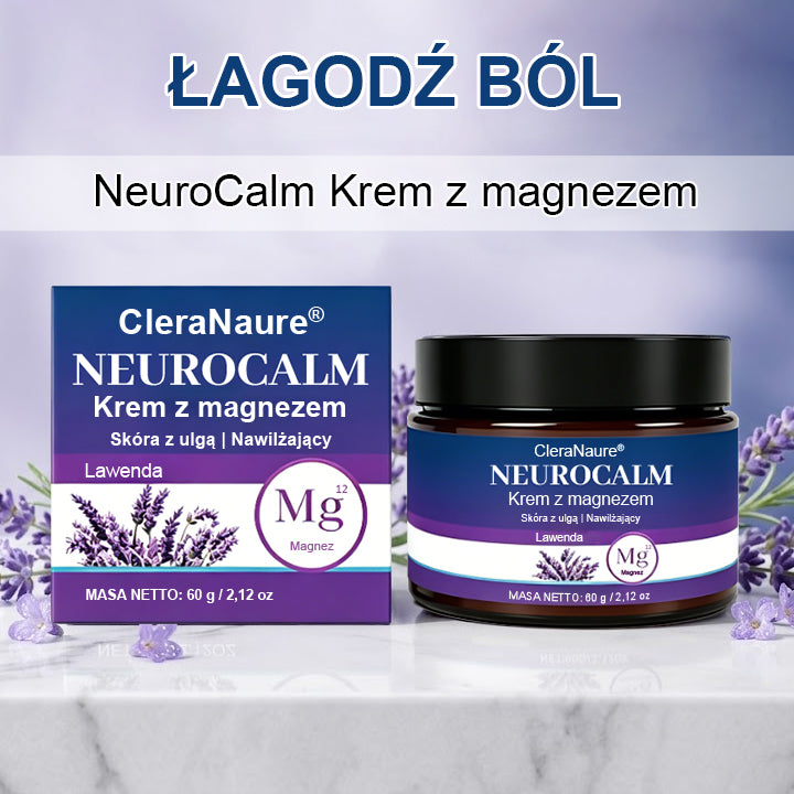 CleraNaure® NeuroCalm Krem Magnezowy