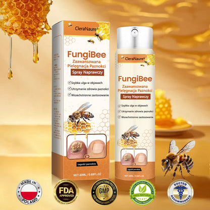 CleraNaure® FungiBee Zaawansowany Spray Naprawczy do Paznokci