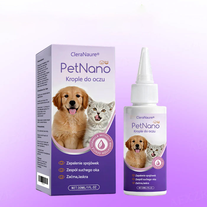 CleraNaure® PetNano Krople do oczu