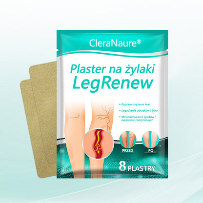 CleraNaure® LegRenew Plaster na żylaki
