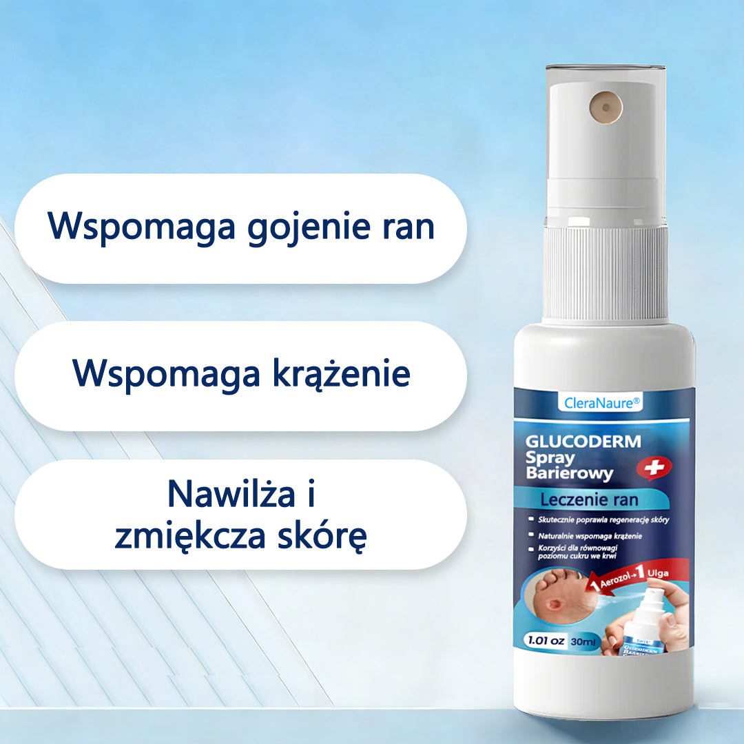❄️CleraNaure® GlucoDerm Spray Barierowy