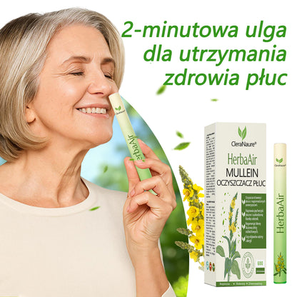 CleraNaure® HerbaAir Mullein Oczyszczacz Płuc