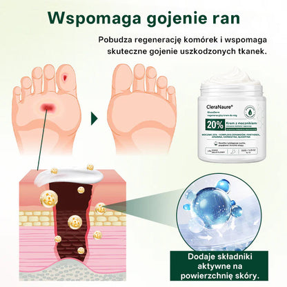 CleraNaure®GlucoDerm Regenerujący krem do stóp
