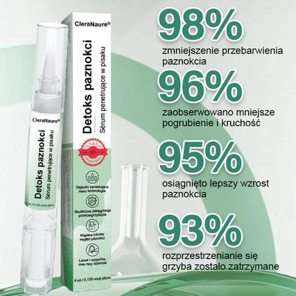 CleraNaure® Penetrujące Serum w Pisaku do Detoksu Paznokci