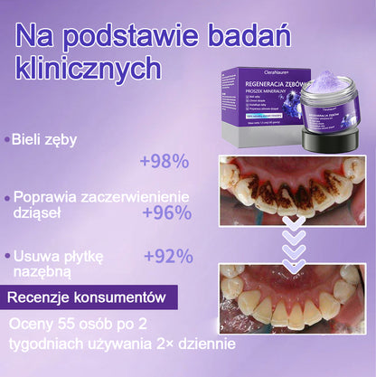 🦷CleraNature® Proszek Mineralny do Odnowy Zębów🔮