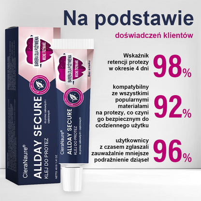 CleraNaure® AllDay Secure - Mocowanie Protez Całodobowe