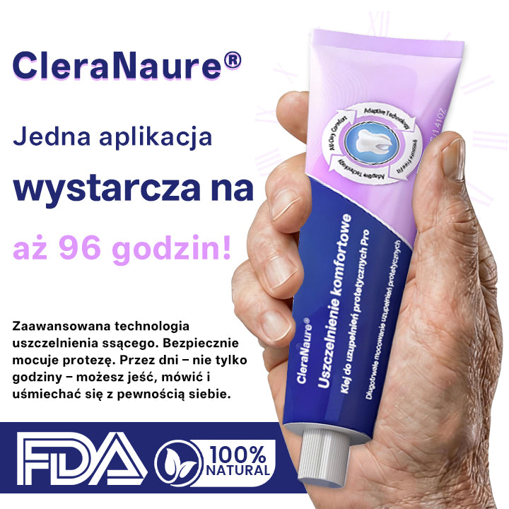 💎CleraNaure® Comfort Seal Pro – Klej do Protez💎