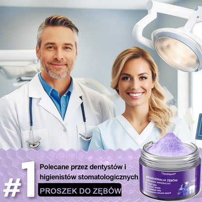🦷CleraNature® Proszek Mineralny do Odnowy Zębów🔮