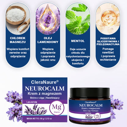 CleraNaure® NeuroCalm Krem Magnezowy