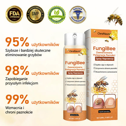 CleraNaure® FungiBee Zaawansowany Spray Naprawczy do Paznokci