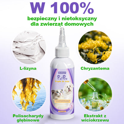CleraNature® PetPro - Krople do Oczu dla Zwierząt