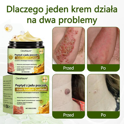 CleraNaure® BeePeptide RootSoft DualRelief Krem