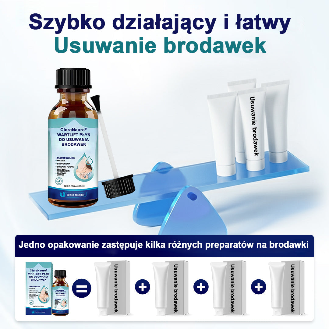 CleraNaure® WartLift Płyn do usuwania odcisków