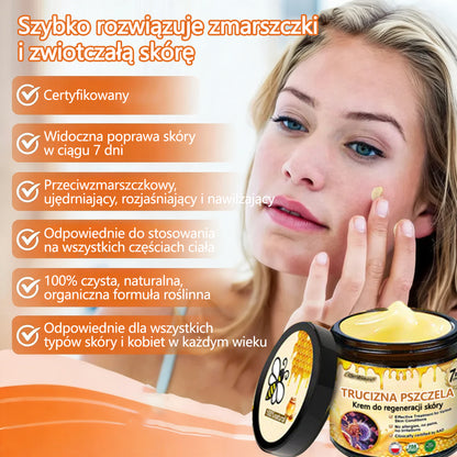 CleraNature® Krem do regeneracji skóry z jadem pszczelim