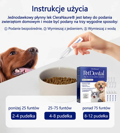 🫧[Oficjalny sklep] CleraNaure® Płyn do pielęgnacji jamy ustnej dla zdrowia zębów i trawienia zwierząt – Odświeża oddech, usuwa kamień nazębny, wspomaga regenerację dziąseł i stabilizuje zęby (dla kotów i psów) – Oszczędź 80% już dziś!