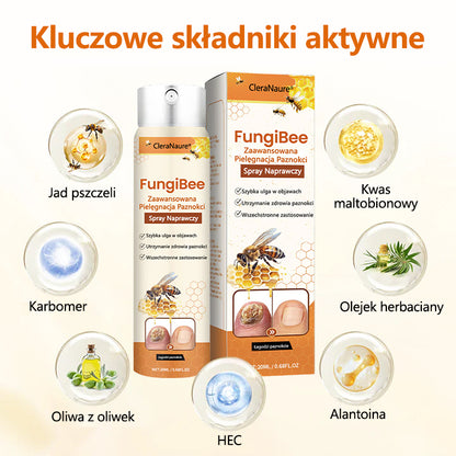 CleraNaure® FungiBee Zaawansowany Spray Naprawczy do Paznokci