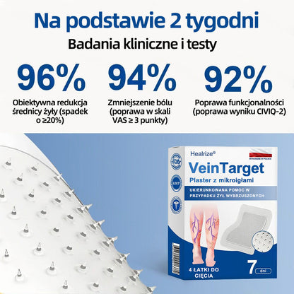 🥇Healrize® VeinTarget Plaster z mikroigłami✨