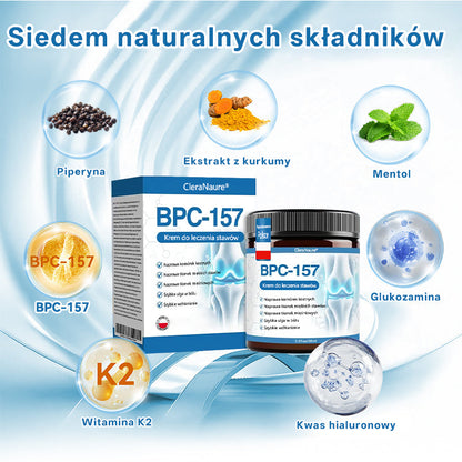 🥇 CleraNaure® BPC-157 Krem do Leczenia Stawów🦴 Leczy Artretyzm, Neuropatię, Reumatyzm, Urazy Sportowe i Więcej✨
