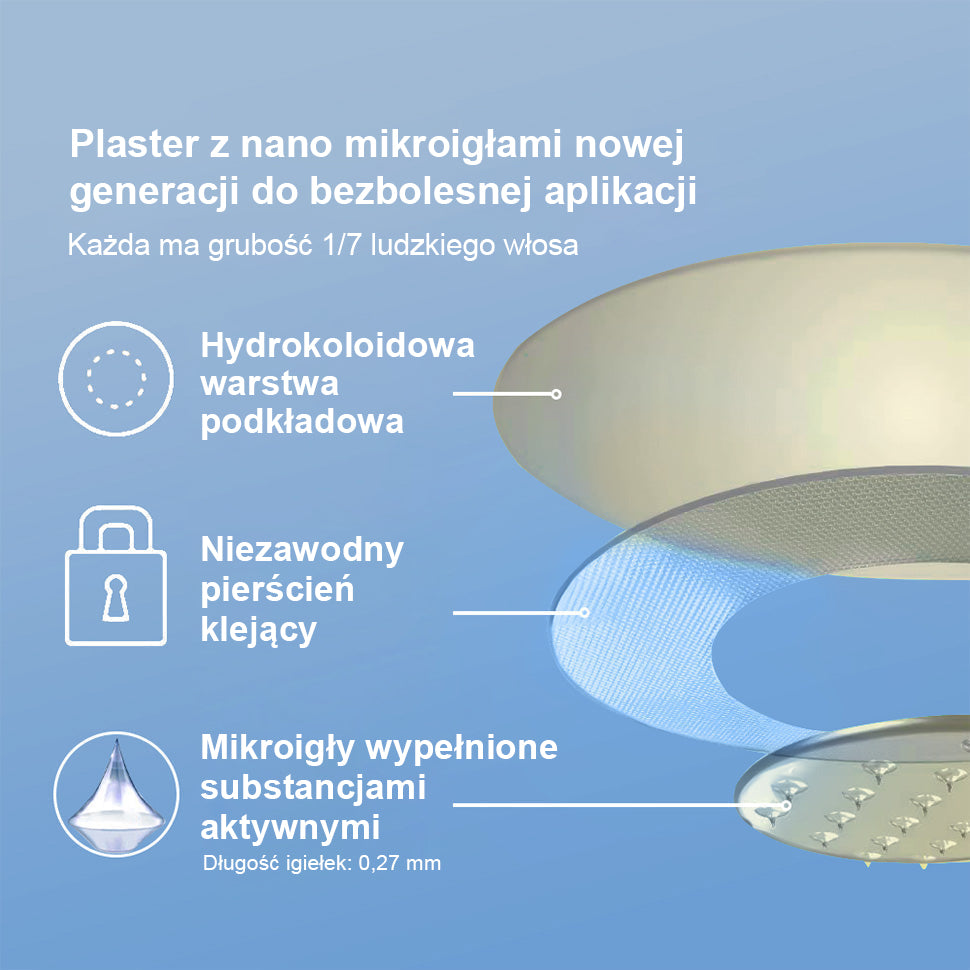 CleraNaure® nanojehličková náplast na klouby