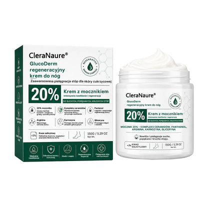 CleraNaure®GlucoDerm Regenerujący krem do stóp