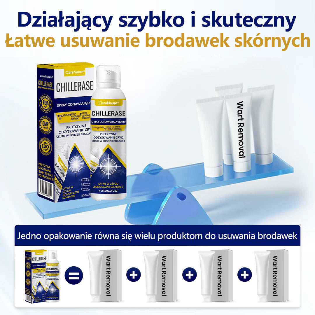 CleraNaure® ChillErase spray do usuwania nierówności
