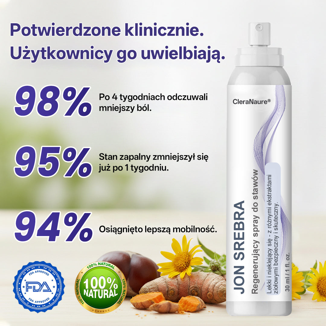 CleraNaure® Spray na Stawy z Jonami Srebra💕💕