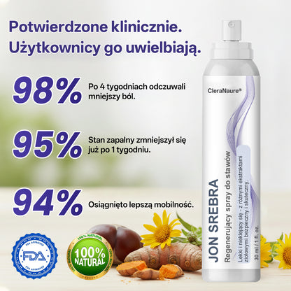 CleraNaure® Spray na Stawy z Jonami Srebra💕💕