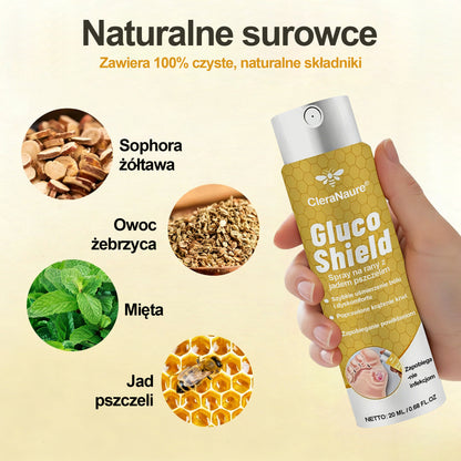 CleraNaure® GlucoShield Spray na rany z jadem pszczelim