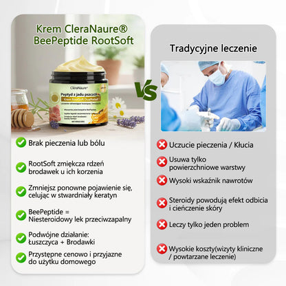 CleraNaure® BeePeptide RootSoft DualRelief Krem