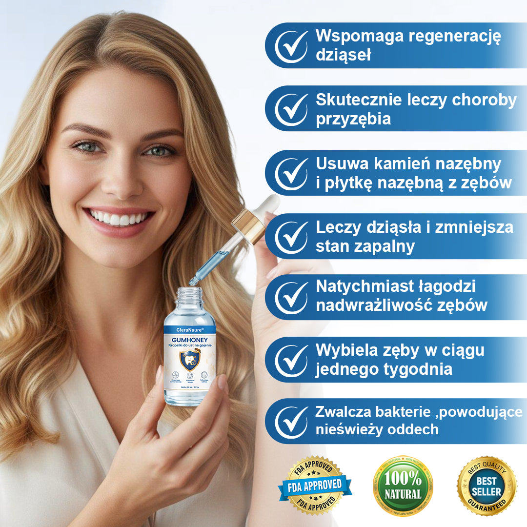 COLTURE® GumHoney Kropelki do Regeneracji Dziąseł