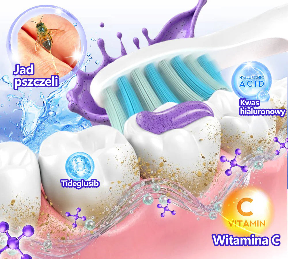 CleraNaure® VioCore Pszczeli Jad Kuracja Dentystyczna Pasta do Zębów