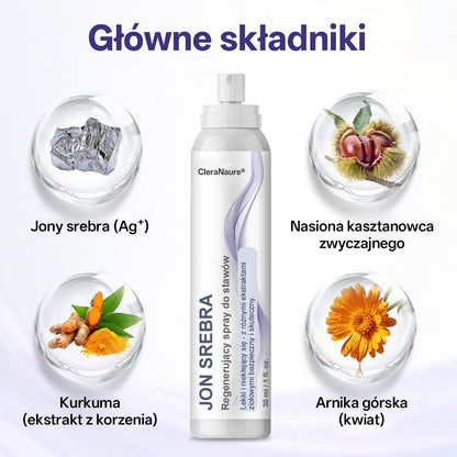 CleraNaure® Spray na Stawy z Jonami Srebra💕💕