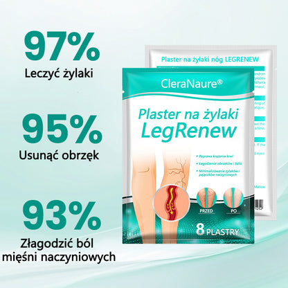 CleraNaure® LegRenew Plaster na żylaki