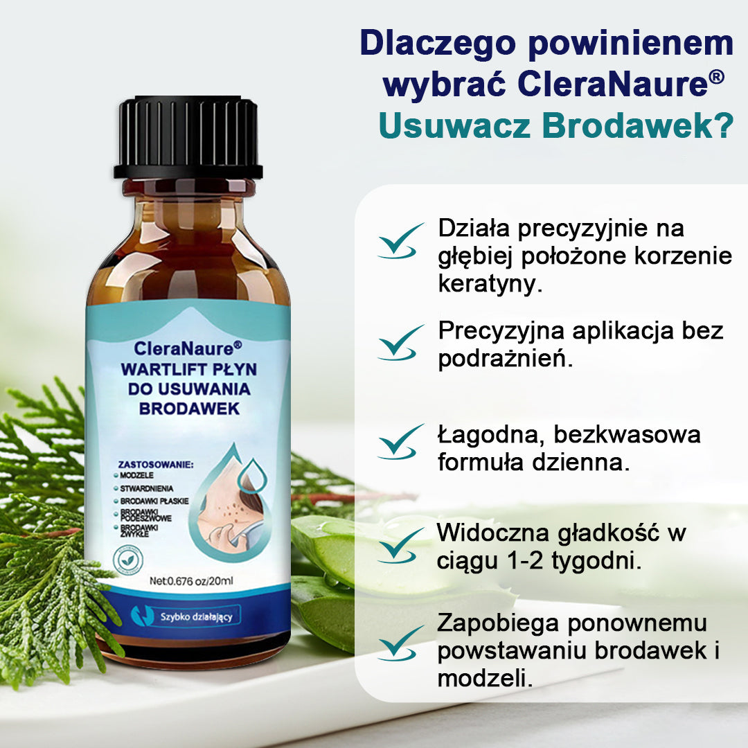 CleraNaure® WartLift Płyn do usuwania odcisków